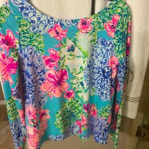 Lily knit tunic blouse